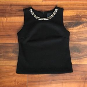 Cynthia Rowley Jeweled Top